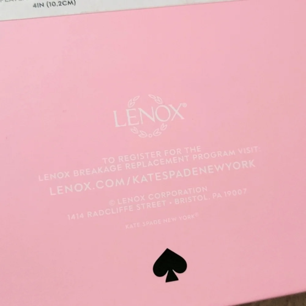 Kate Spade NY X Lenox Sweet Talk 